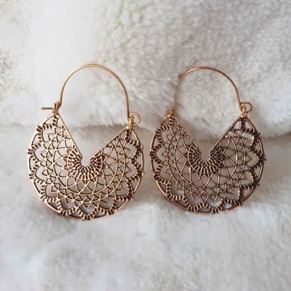 bohemian hoop H85  - Picture 1 of 4